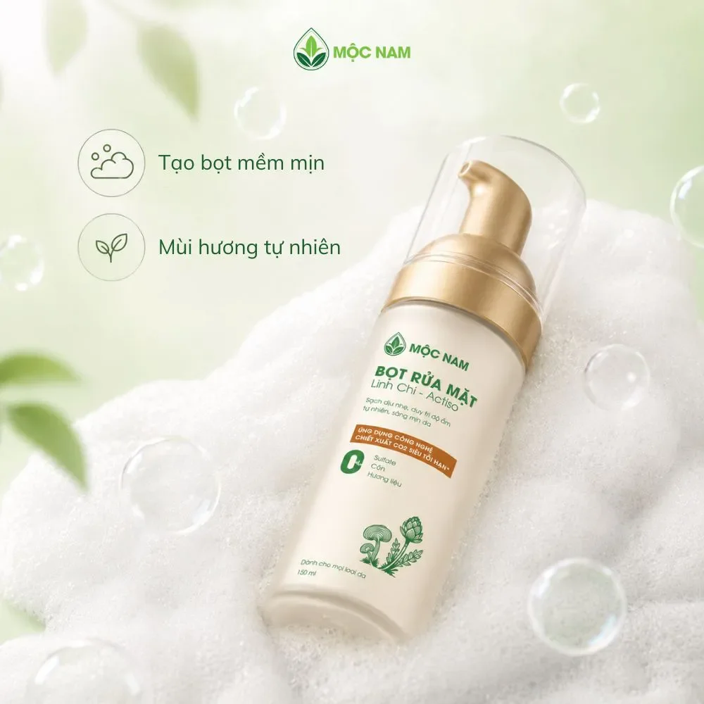 bọt rửa mặt 5