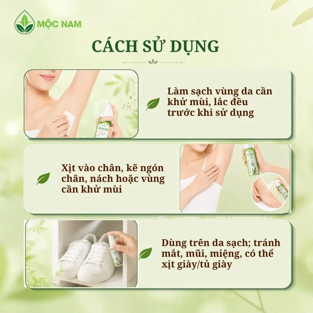 Xịt khử mùi 5