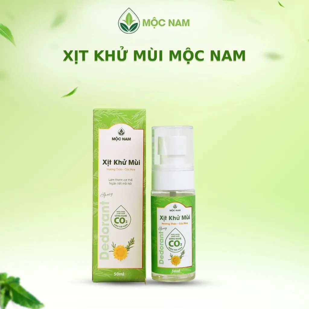 Xịt Khử Mùi Mộc Nam