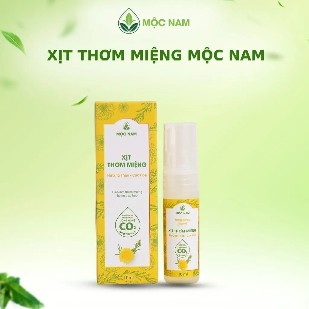 Xịt Thơm Miệng Mộc Nam